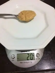 pasta de amendoim