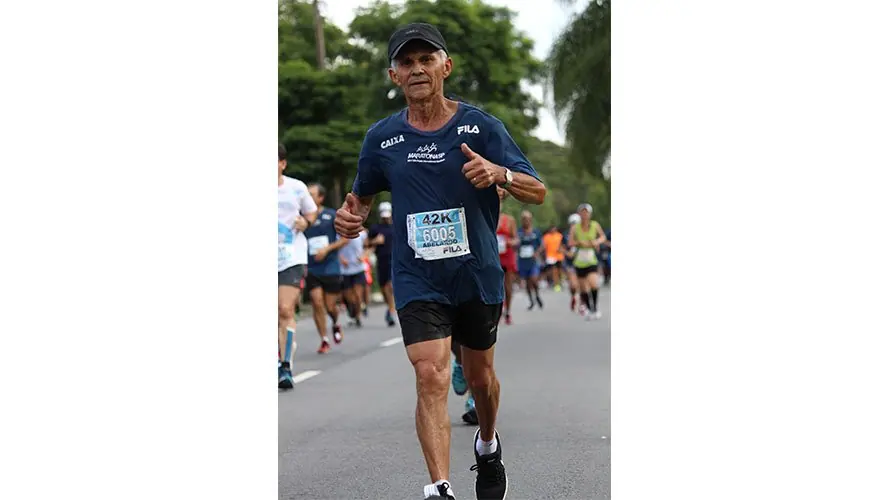 Sr. Abelardo, 71 anos, paciente da Tainá Carvalho
