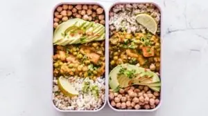 marmita desempenho com alimentação vegetariana