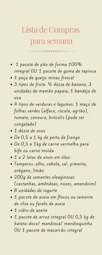 4 Dicas para organizar sua rotina alimentar para o emagrecimento
