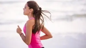 mulher começar a correr