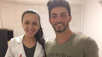 Renan Melki, paciente da Tainá Carvalho