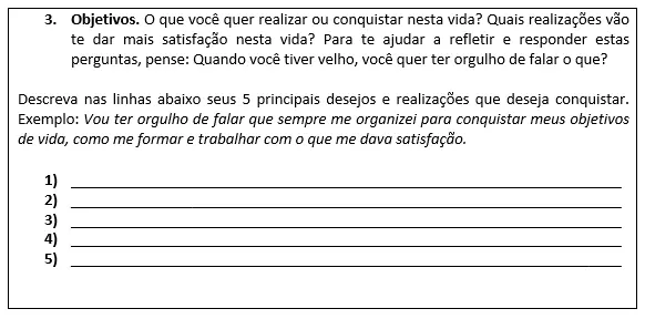 Ferramenta Missão: definindo objetivos e focando no resultado