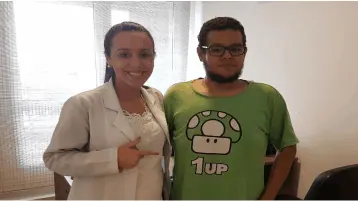 Nilson, paciente da Tainá Carvalho