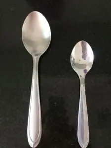 colher de servir e de sopa