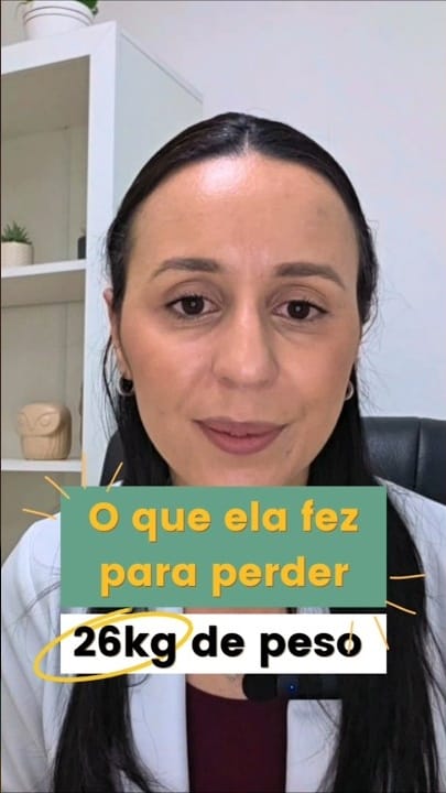 Vídeo: O que ela fez para perder 26 kg