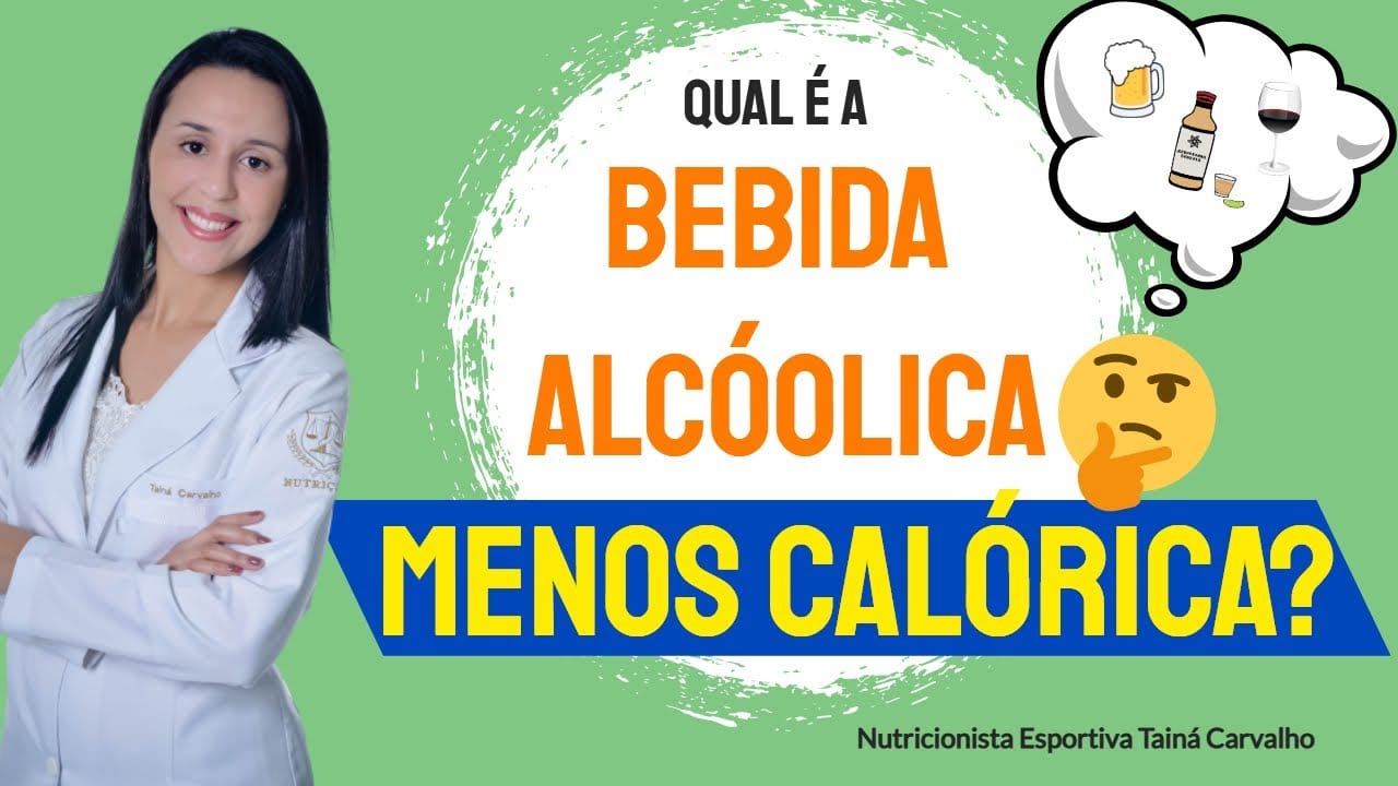 Vídeo: Qual a bebida alcoólica menos calórica?